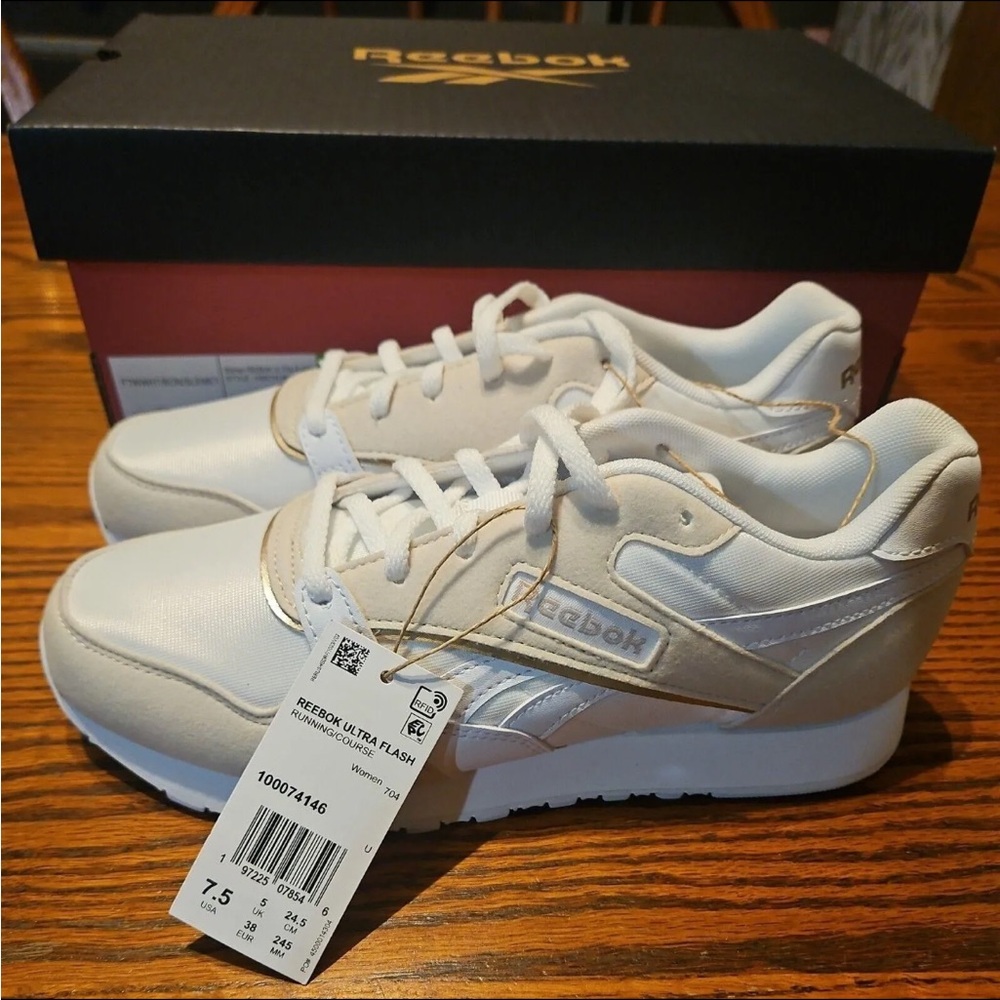 Reebok Ultra Flash White Sneakers